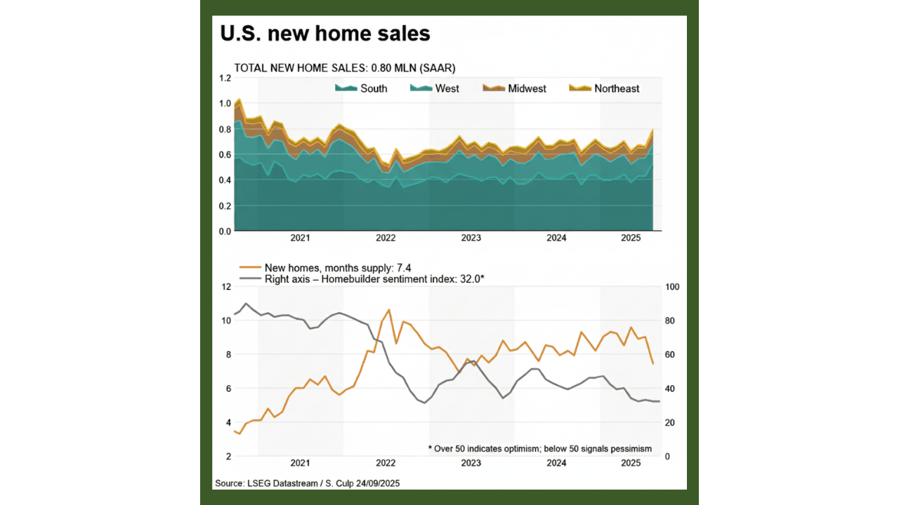 US new home sales